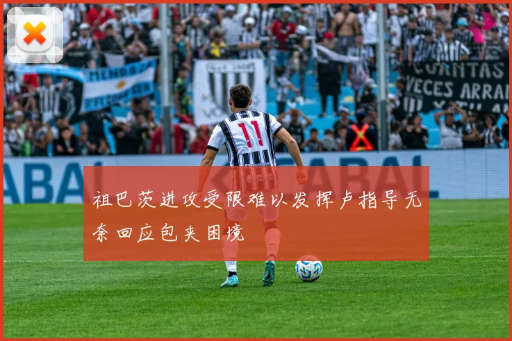 祖巴茨进攻受限难以发挥卢指导无奈回应包夹困境