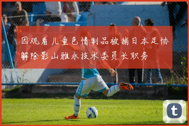 因观看儿童色情制品被捕日本足协解除影山雅永技术委员长职务