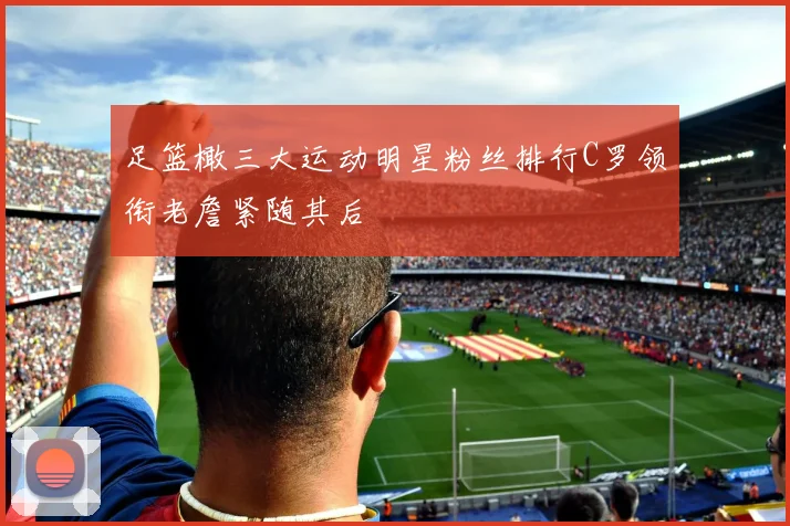 足篮橄三大运动明星粉丝排行C罗领衔老詹紧随其后